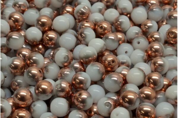 Round Druck Beads 6mm - Image 1