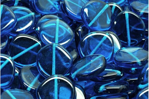 8edged Flat Beads 15x15mm - Image 1