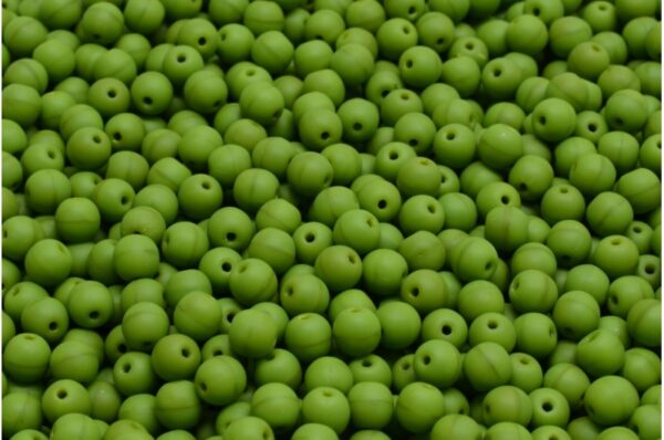 Round Druck Beads 4mm - Image 1