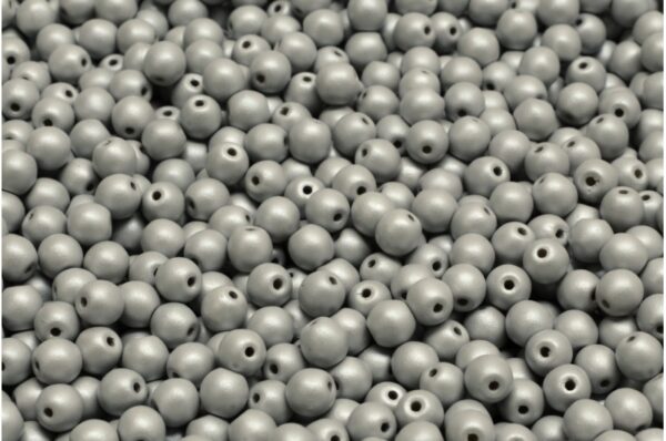 Round Druck Beads 4mm - Image 1