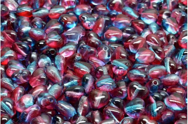 Heart Beads 6x6mm - Image 1