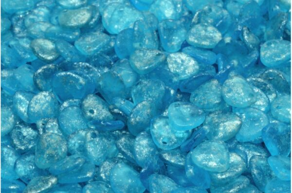 Rose Petal Beads 8x7mm - Image 1