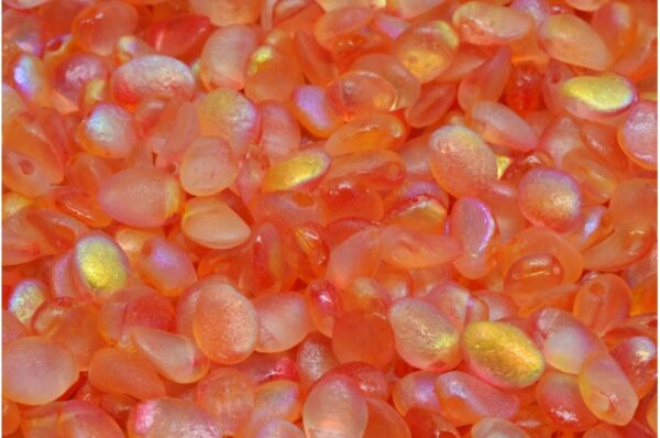 Tulip Petal Beads 6x8mm - Image 1