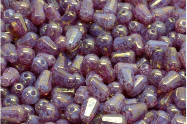 Firepolished Drop Beads 8x6mm - Image 1