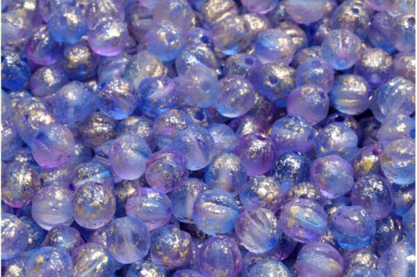 Melon Beads 6x6mm - Image 1