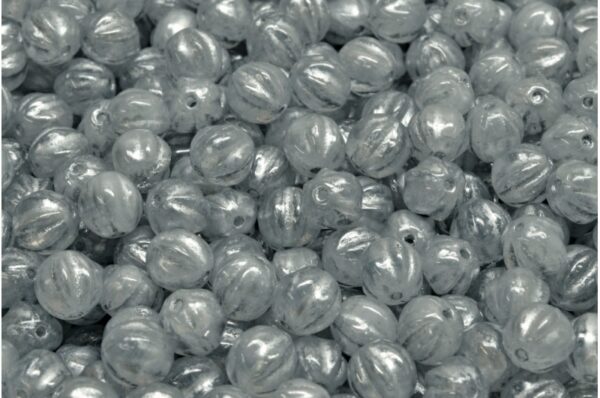 Melon Beads 6x6mm - Image 1