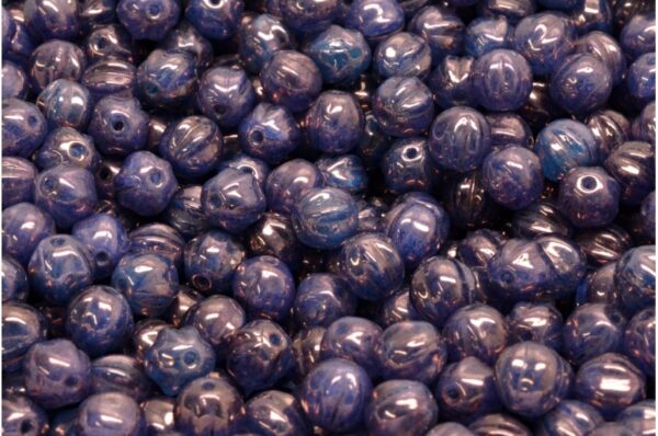 Melon Beads 6x6mm - Image 1