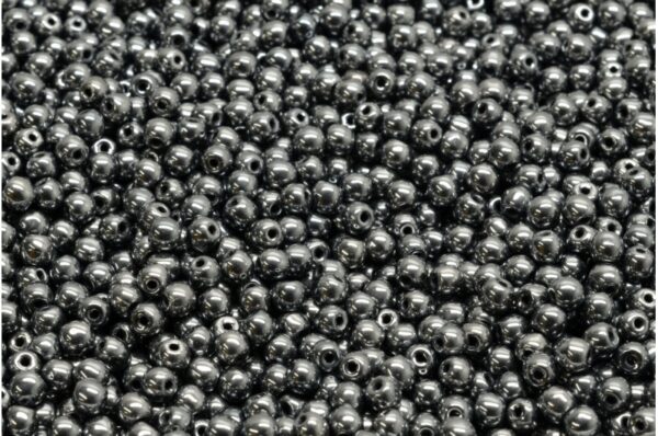 Round Druck Beads 3mm - Image 1