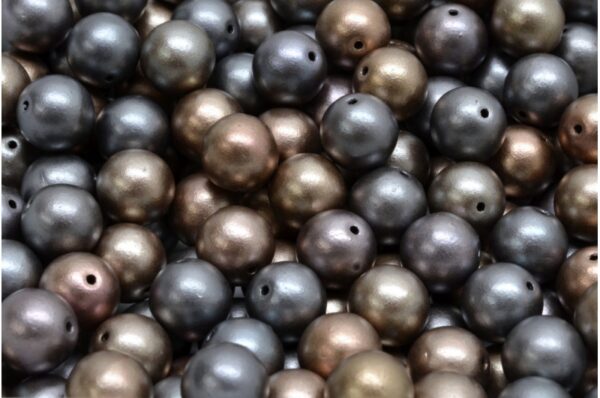 Round Druck Beads 8mm - Image 1