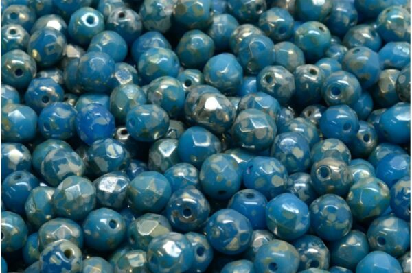 Firepolished Round Beads 6mm - Image 1