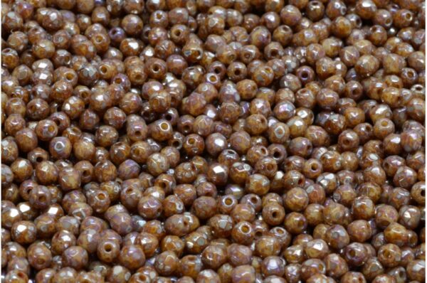 Firepolished Round Beads 3mm - Image 1