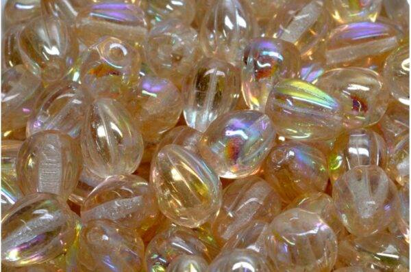 Drop Melon Beads 11x9mm - Image 1