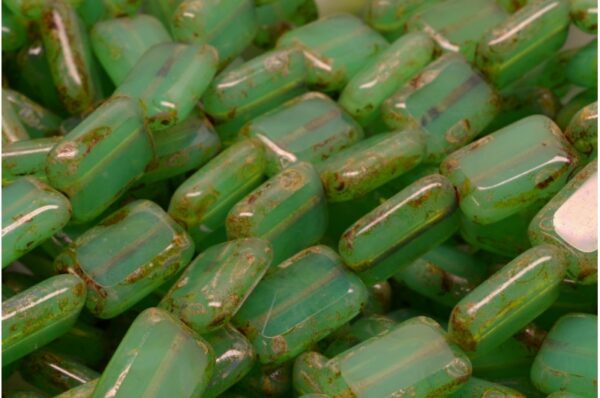 TCB Rectangle Beads 12x8mm - Image 1