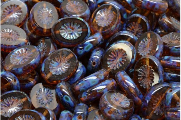 TCB Kiwi Beads 14x10mm - Image 1