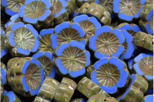TCB Hawaiian Flower Beads 14x14mm  - Image 1