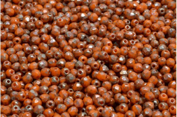 Firepolished Round Beads 3mm - Image 1