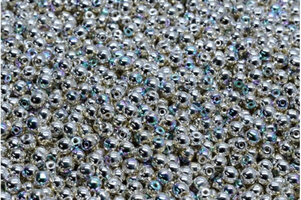 Round Druck Beads 3mm - Image 1