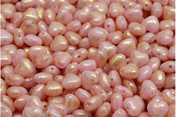 Heart Beads 6x6mm - Image 1