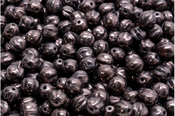 Melon Beads 6x6mm - Image 1