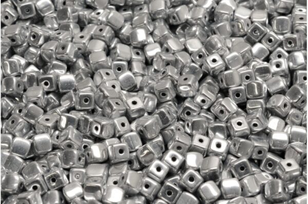Cube Beads 4x4mm - Image 1