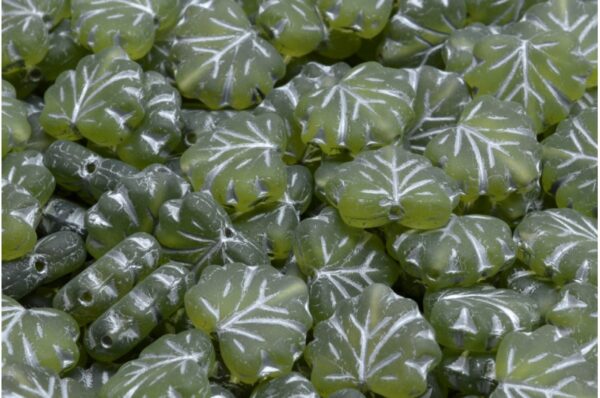 Maple Leaf Beads 13x11mm - Image 1