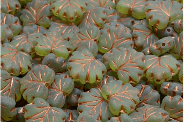Maple Leaf Beads 13x11mm - Image 1