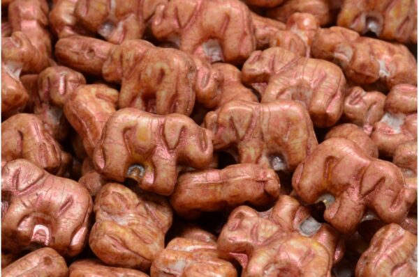 Elephant Beads 15x11mm - Image 1