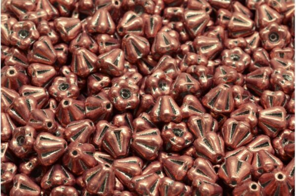 Bell Flower Beads 4x6mm - Image 1