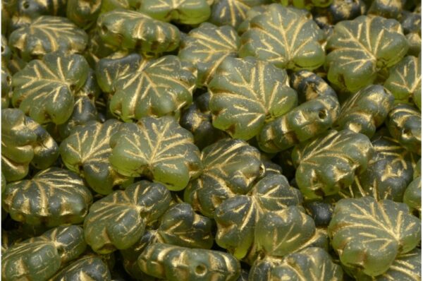 Maple Leaf Beads 13x11mm - Image 1