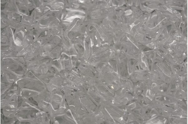 2 Holes Flat Tulip Bell Beads 9x9mm - Image 1