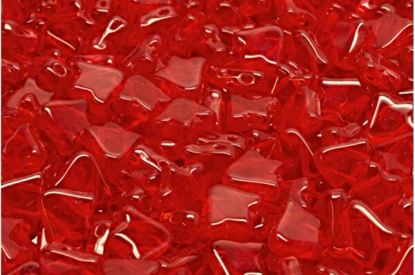 2 Holes Flat Tulip Bell Beads 9x9mm - Image 1