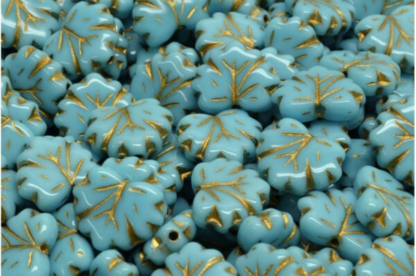 Maple Leaf Beads 13x11mm - Image 1
