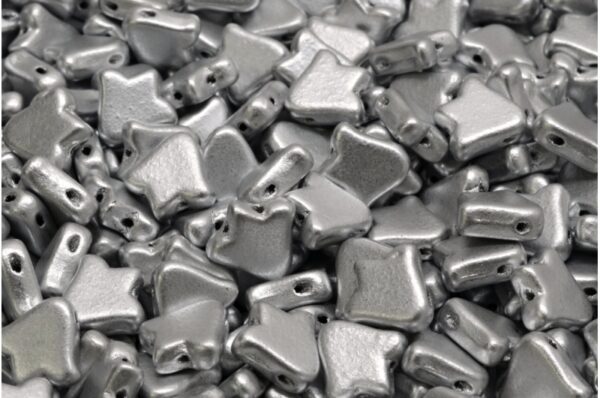 2 Holes Flat Tulip Bell Beads 9x9mm - Image 1