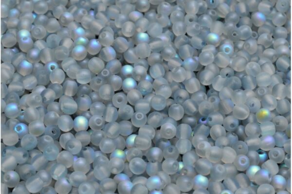 Round Druck Beads 3mm - Image 1