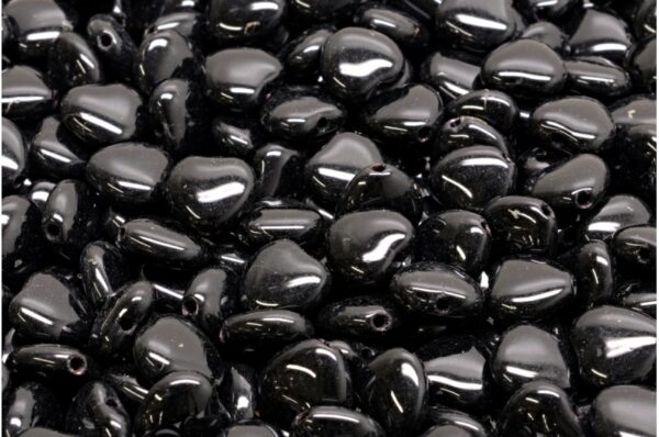 Heart Beads 8x8mm - Image 1