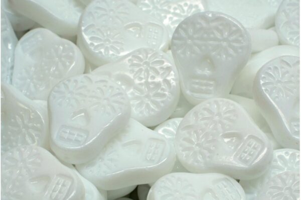 Sugar Skull Beads 20x16mm - Image 1