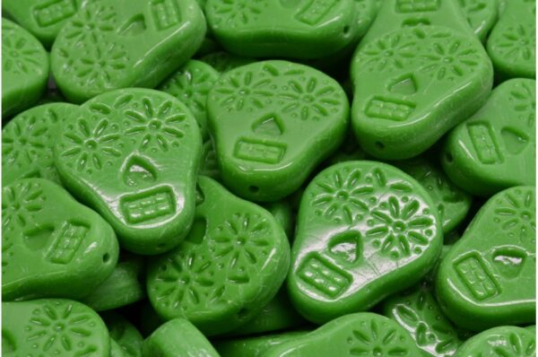 Sugar Skull Beads 20x16mm - Image 1