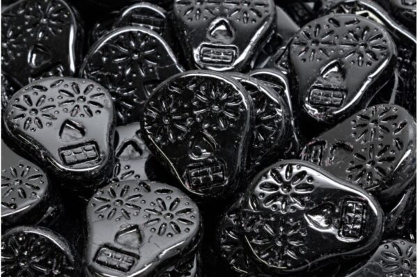 Sugar Skull Beads 20x16mm - Image 1
