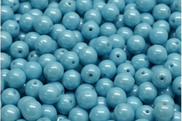 Round Druck Beads 6mm - Image 1