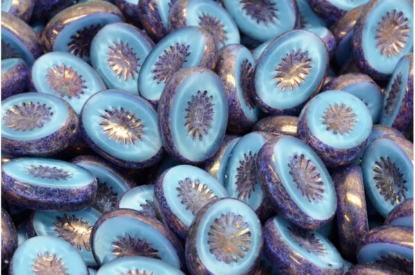 TCB Kiwi Beads 14x10mm - Image 1