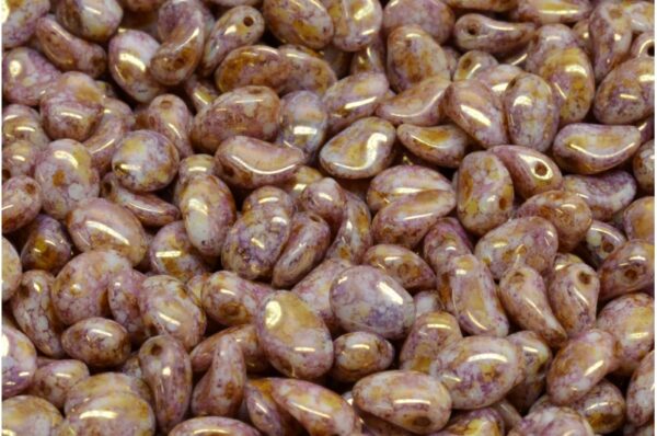 Tulip Petal Beads 6x8mm - Image 1