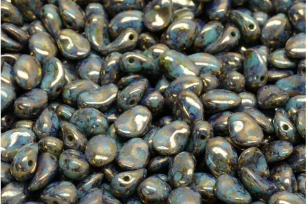 Tulip Petal Beads 6x8mm - Image 1