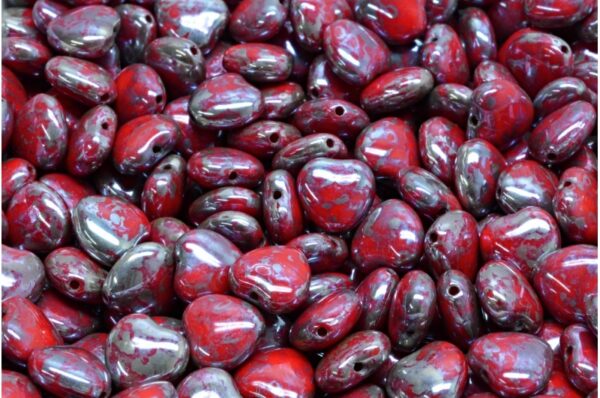 Heart Beads 8x8mm - Image 1