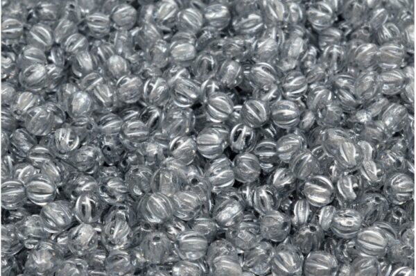 Melon Beads 4x4mm - Image 1