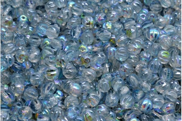 Melon Beads 4x4mm - Image 1