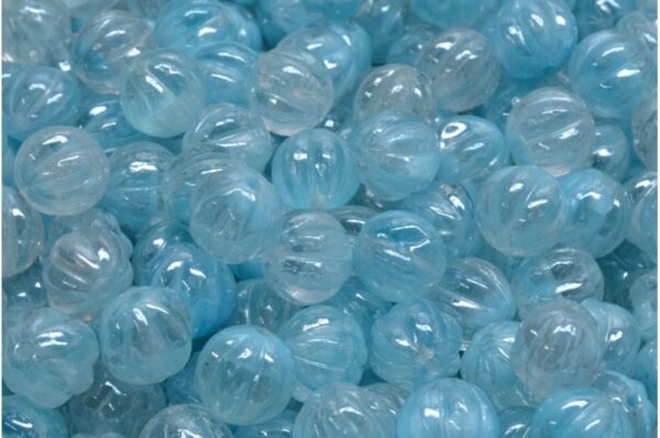 Melon Beads 8x8mm - Image 1