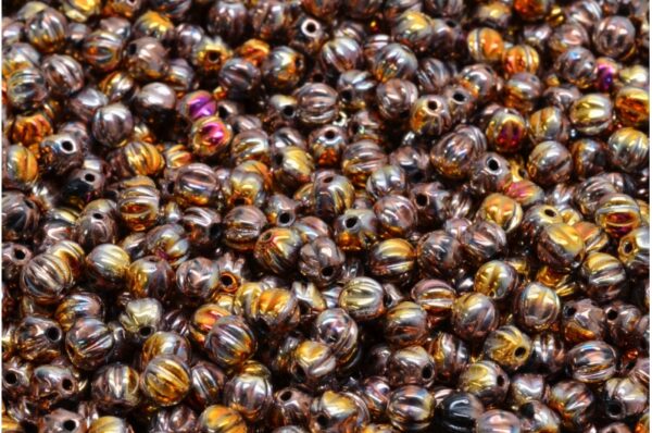 Melon Beads 4x4mm - Image 1