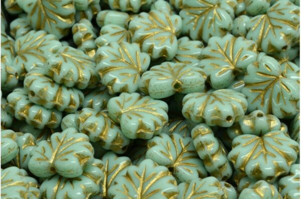 Maple Leaf Beads 13x11mm - Image 1