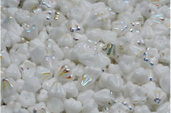 Bell Flower Beads 4x6mm - Image 1