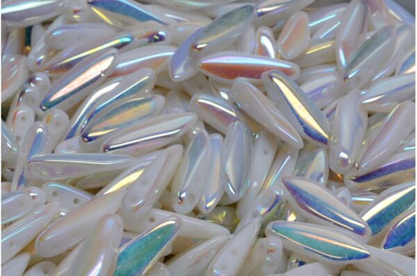 2 Hole Dagger Beads 5x16mm - Image 1